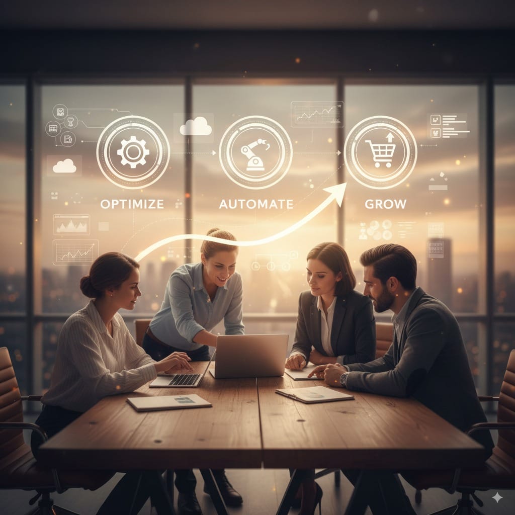 Optimize, Automate, Grow: Efficiency Services for Ecommerce Success